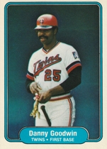1982 Fleer Base Set #554 Danny Goodwin