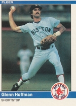 1984 Fleer Base Set #399 Glenn Hoffman