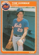 1985 Fleer Base Set #83 Tom Gorman