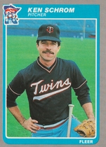 1985 Fleer Base Set #288 Ken Schrom