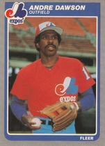 1985 Fleer Base Set #394 Andre Dawson
