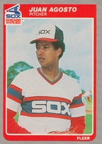 1985 Fleer Base Set #506 Juan Agosto