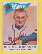 1960 Topps Base Set #213 Chuck Dressen