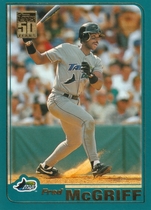 2001 Topps Base Set #110 Fred McGriff