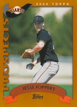 2002 Topps Traded #T212 Jesse Foppert