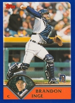2003 Topps Base Set #139 Brandon Inge