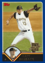 2003 Topps Traded #T211 Matt Bruback
