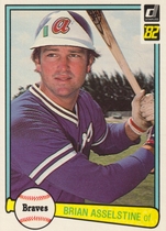 1982 Donruss Base Set #184 Brian Asselstine