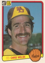 1983 Donruss Base Set #94 Chris Welch
