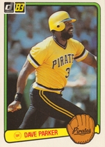 1983 Donruss Base Set #473 Dave Parker