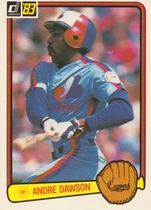1983 Donruss Base Set #518 Andre Dawson
