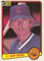 1983 Donruss Base Set #631 Gary Woods