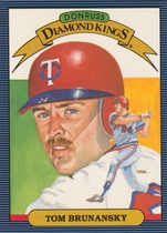 1986 Donruss Base Set #24 Tom Brunansky