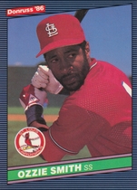 1986 Donruss Base Set #59 Ozzie Smith