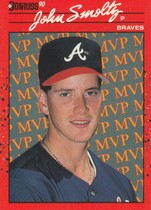 1990 Donruss Bonus MVPs #BC-12 John Smoltz