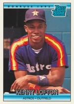 1992 Donruss Base Set #5 Kenny Lofton