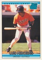 1992 Donruss Base Set #6 Luis Mercedes