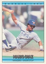 1992 Donruss Base Set #149 Mario Diaz
