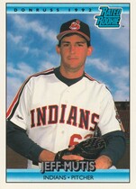 1992 Donruss Base Set #411 Jeff Mutis