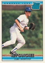 1992 Donruss Base Set #412 Rey Sanchez