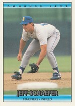 1992 Donruss Base Set #525 Jeff Schaefer