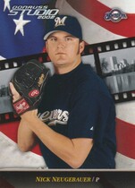 2002 Studio Base Set #158 Nick Neugebauer