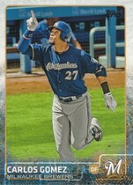 2015 Topps Base Set #340 Carlos Gomez