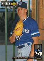1994 Upper Deck Collectors Choice #668 Paul Spoljaric