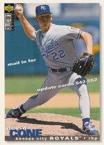 1995 Upper Deck Collectors Choice Trade Cards #TC2 David Cone