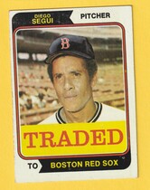 1974 Topps Traded #151 Diego Segui