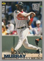1995 Upper Deck Collectors Choice SE Silver Signature #116 Eddie Murray