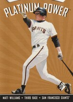 1995 SP Platinum Power #PP8 Matt Williams