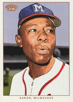 2002 Topps 206 Series 1 #156 Hank Aaron