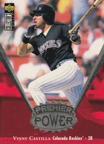 1997 Upper Deck Collectors Choice Premier Power #PP15 Vinny Castilla