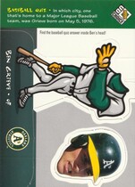1999 Upper Deck Choice Mini Bobbing Head #19 Ben Grieve