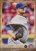 2015 Topps Throwback Logo #406 Jon Lester