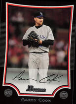 2009 Bowman Base Set #116 Aaron Cook