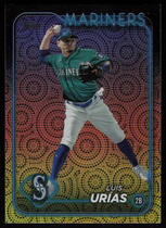 2024 Topps Holiday Series 2 (Dotted Circles) #674 Luis Urias