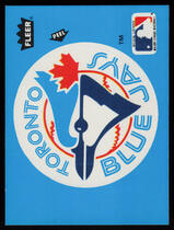 1985 Fleer Team Stickers #NNO Blue Jays (Logo)