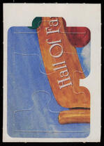 1983 Donruss Ty Cobb Puzzle #1 Cobb Puzzle