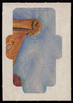 1983 Donruss Ty Cobb Puzzle #16 Cobb Puzzle