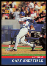 2001 Post Base Set #10 Gary Sheffield