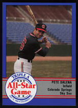 1989 ProCards Triple A All Stars #AAA36 Pete Dalena