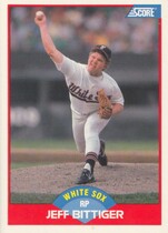 1989 Score Base Set #512 Jeff Bittiger