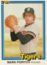 1981 Donruss Base Set #8 Mark Fidrych
