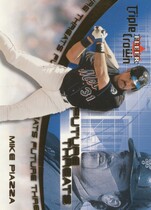 2001 Fleer Triple Crown Future Threats #15FT Mike Piazza
