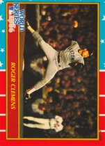 1987 Fleer World Series #3 Roger Clemens