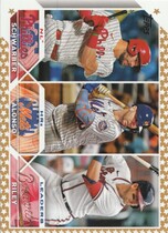 2023 Topps Gold Star (Walmart Factory Set) #178 Austin Riley|Kyle Schwarber|Pete Alonso