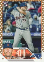 2023 Topps Gold Star (Walmart Factory Set) #416 Donny Sands