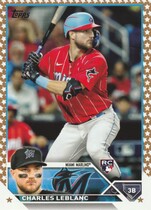 2023 Topps Gold Star (Walmart Factory Set) #446 Charles Leblanc